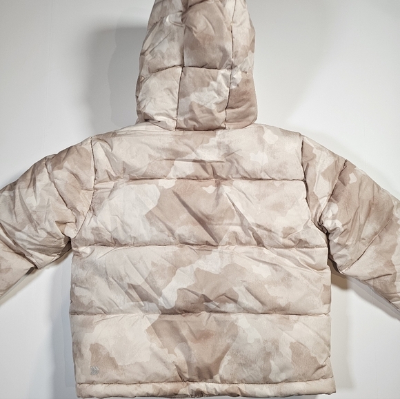 All In Motion Boys Camouflage Short Puffer Jacket With Hood Sizes: S, M, & L - Picture 4 of 11